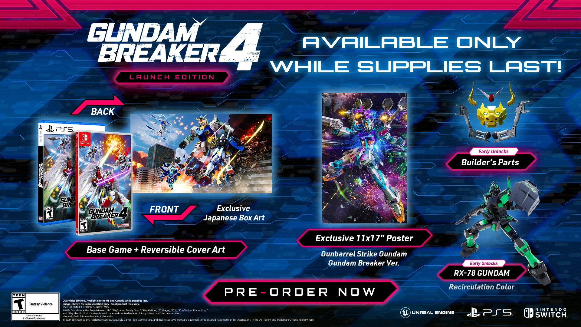 Gundam Breaker 4 [Launch Edition] - PlayStation 5 - Image 2
