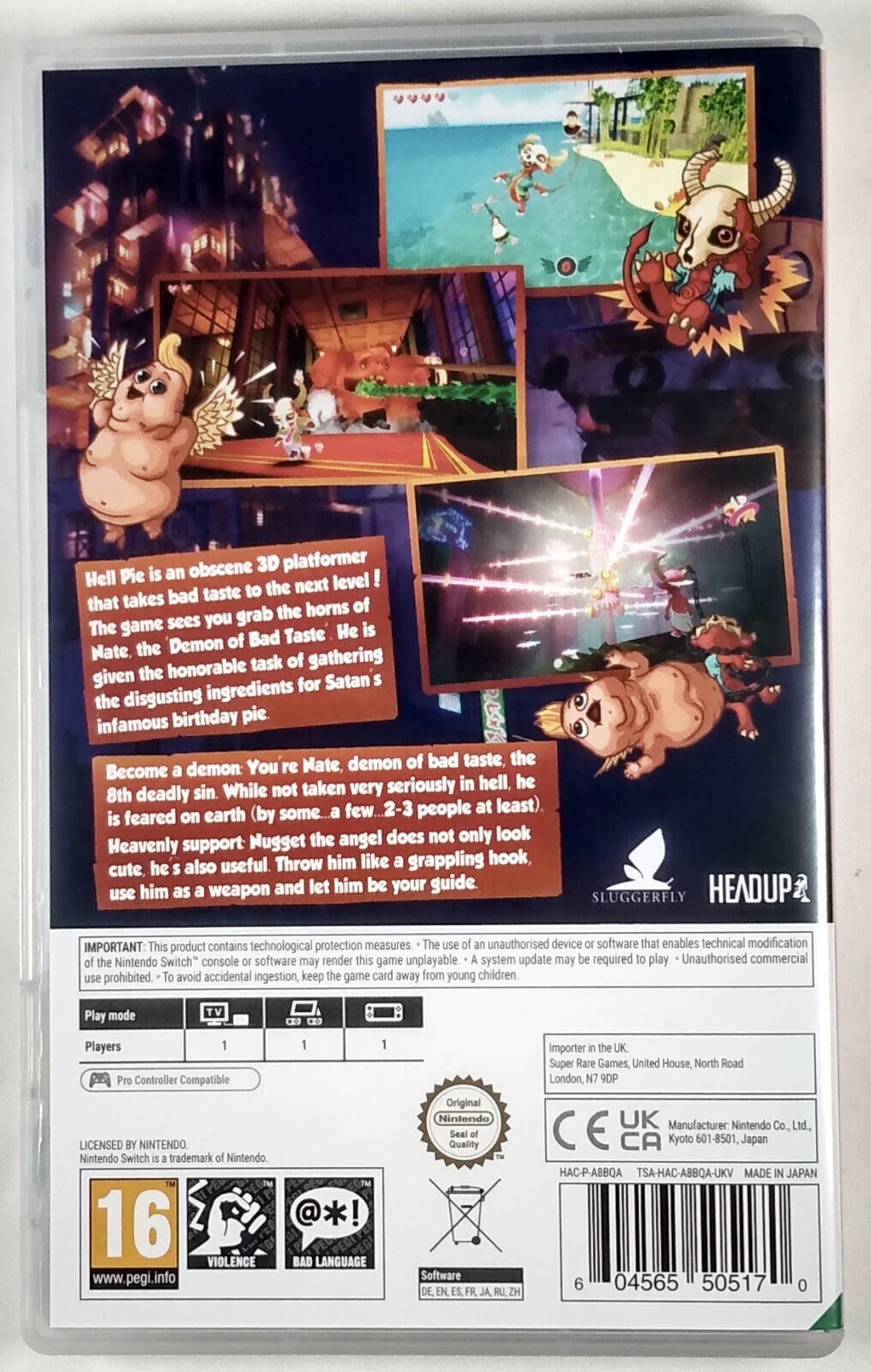 Hell Pie (With Replacement Cart) (SRG#85) [EU Import] - Nintendo Switch - Image 3