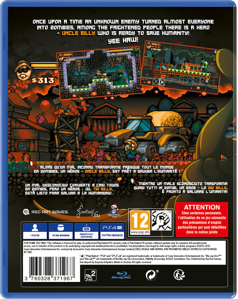 HILLBILLY DOOMSDAY - PS4 [RED ART GAMES] - Image 3