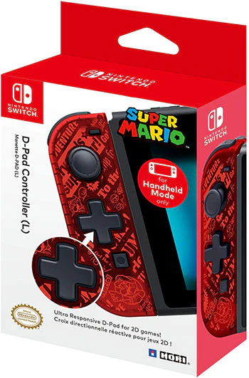 HORI D-Pad Controller (L) (Mario Edition) - SWITCH