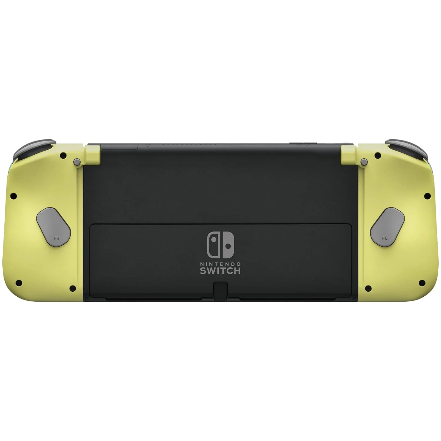 HORI Switch Split Pad Compact (Light Gray / Yellow) - Image 4