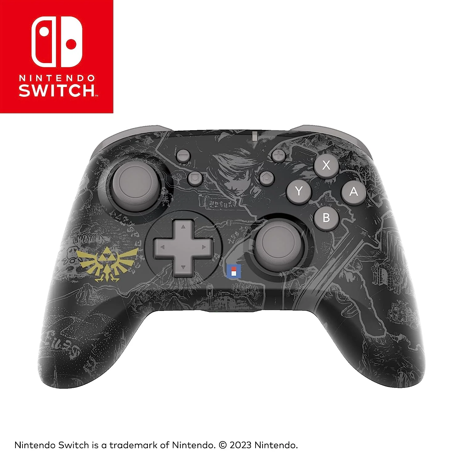 HORI Wireless HORIPAD (The Legend of Zelda Edition) Pro Controller with Motion Control - Nintendo Switch - Image 2