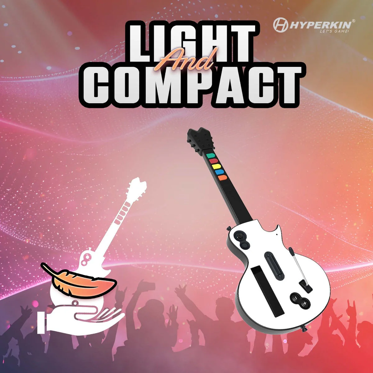 Hyper Strummer Guitar Nintendo Wii (Free Shipping) - Image 5