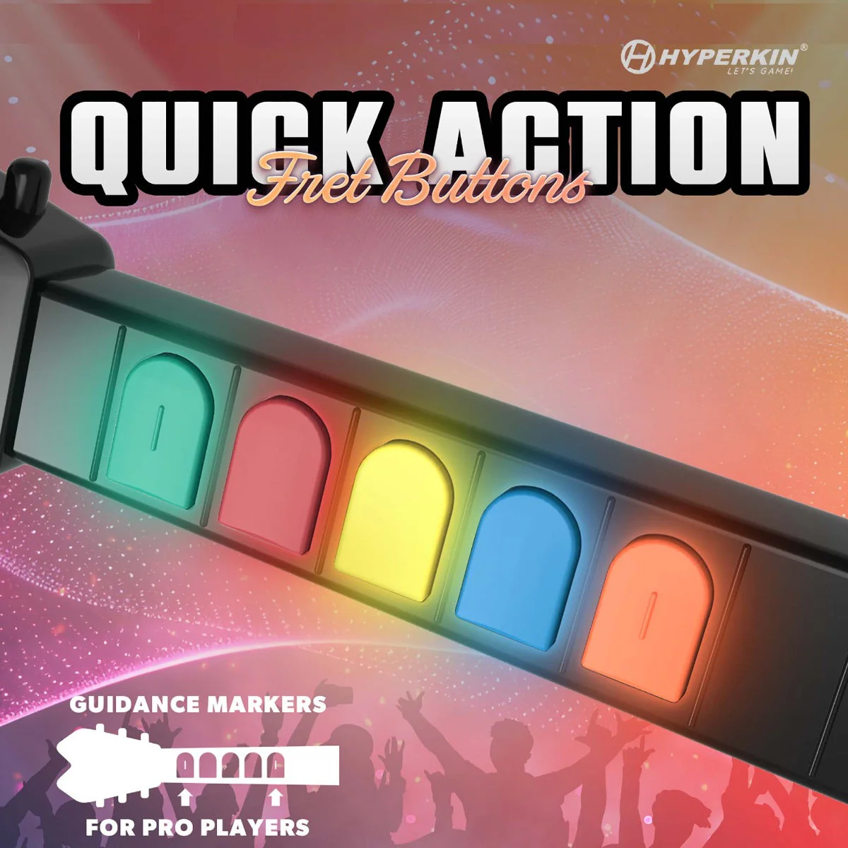 Hyper Strummer Guitar Nintendo Wii (Free Shipping) - Image 6