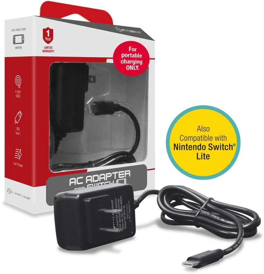 HYPERKIN AC Adapter for Nintendo Switch - SWITCH