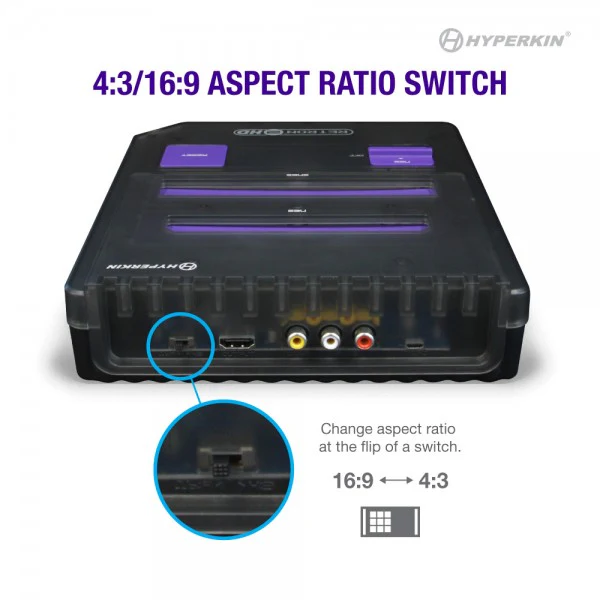 HYPERKIN RetroN 2 HD (SPACE BLACK) [NES/SNES/Super Famicom] - Hyperkin - Image 3
