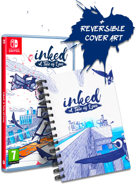 Inked : A Tale of Love SWITCH + Notebook - SWITCH [RED ART GAMES]