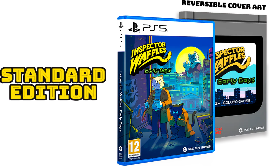 Inspector Waffles Early Days [EU Import] - Playstation (PRE-ORDER) - Image 2