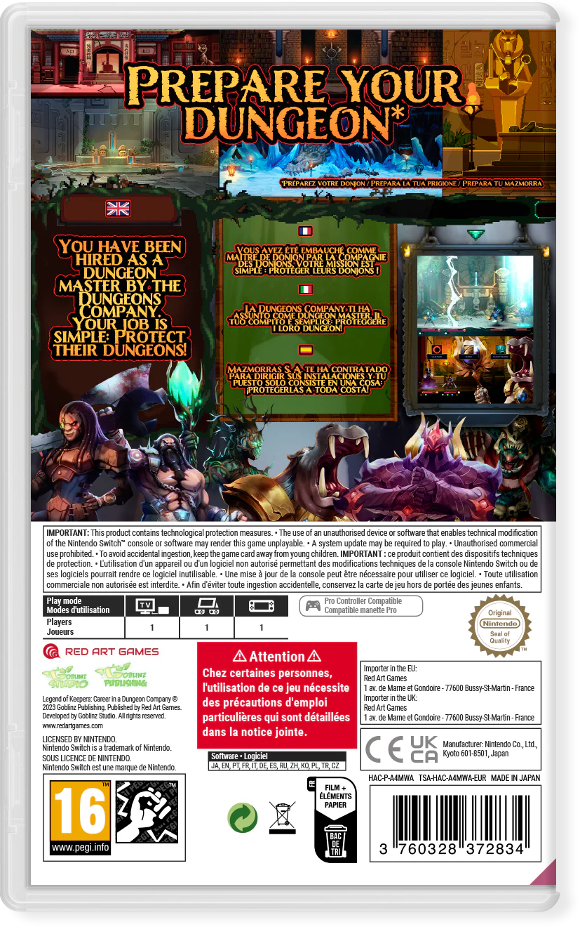 LEGEND OF KEEPERS [MASTER EDITION] [PEGI IMPORT] - SWITCH (PRE-ORDER) - Image 5