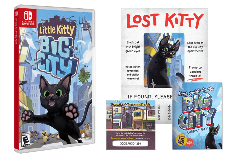 Little Kitty, Big City - Nintendo Switch