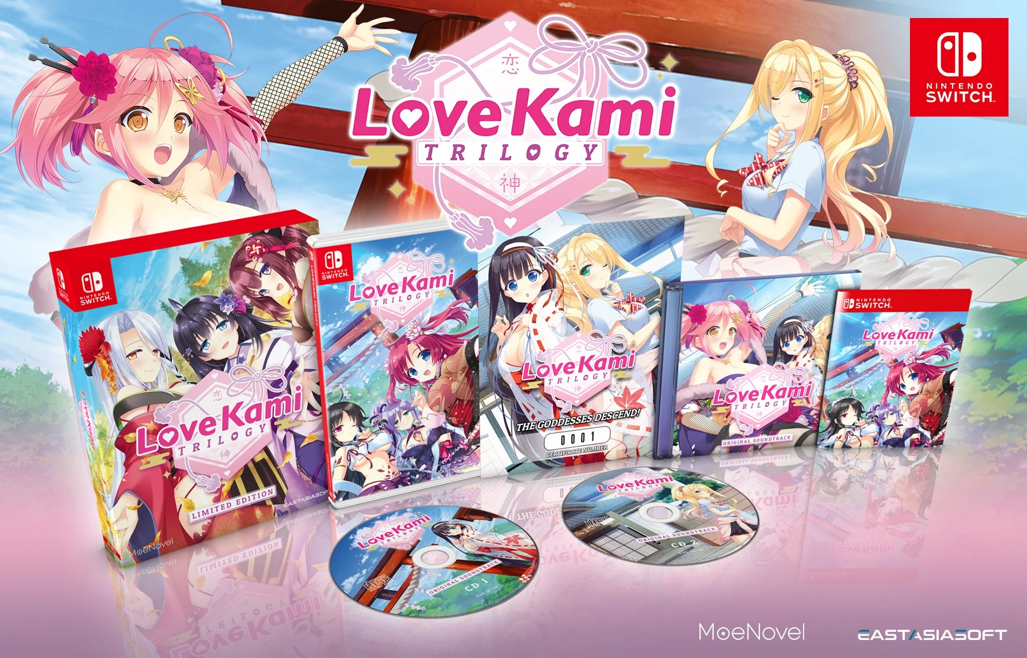 LoveKami Trilogy [Limited Edition] - SWITCH [PLAY EXCLUSIVES]