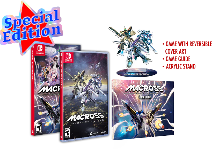 MACROSS -Shooting Insight- [SPECIAL EDITION] - Nintendo Switch  (VGP EXCLUSIVE)