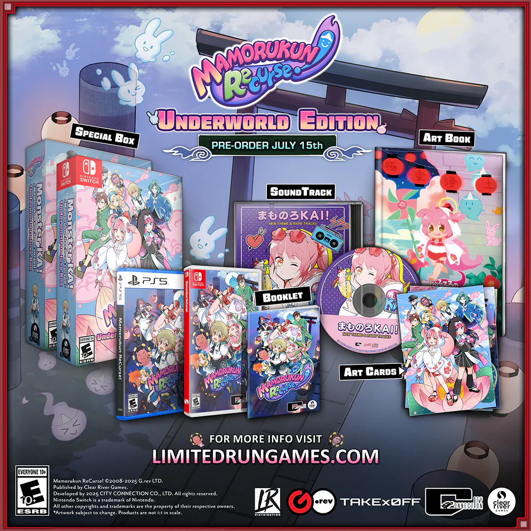 Mamorukun ReCurse! Underworld Edition [Limited Run Games] - Nintendo Switch - Image 2