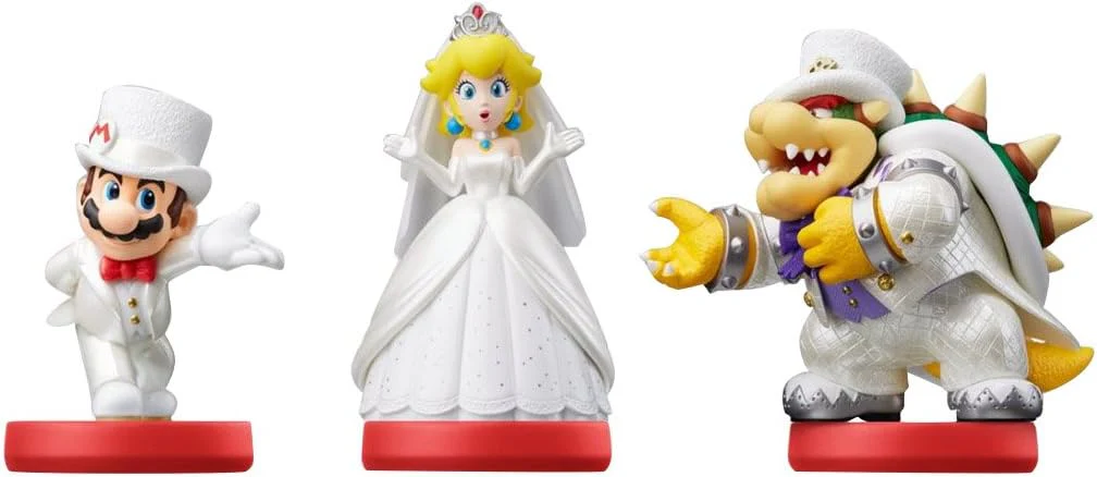 AMIIBO - Mario/Peach/Bowser Wedding 3 Pack - Image 2