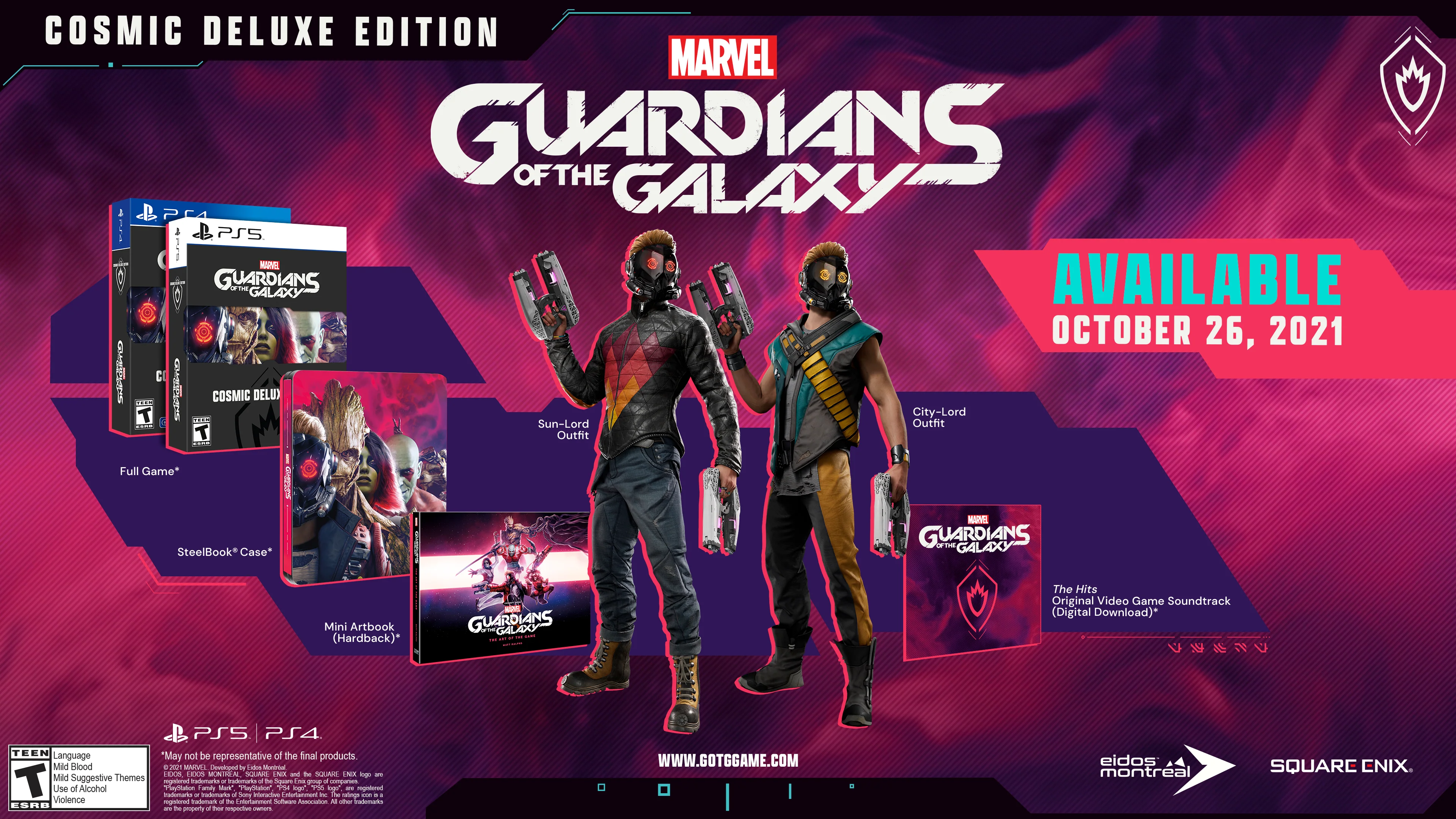 Marvel’s Guardians of the Galaxy [COSMIC DELUXE EDITION] - PS4 - Image 2