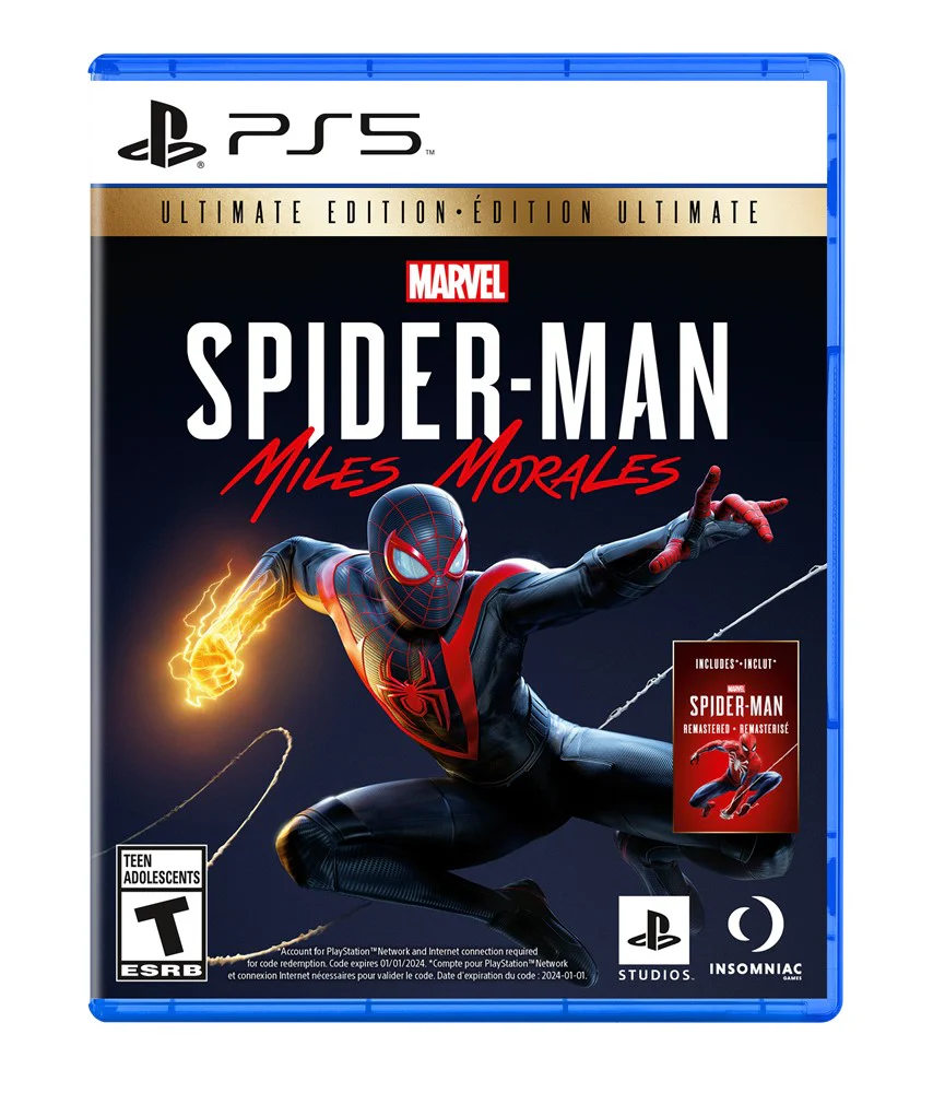 Marvels Spiderman Miles Morales Ultimate Edition - Playstation 5