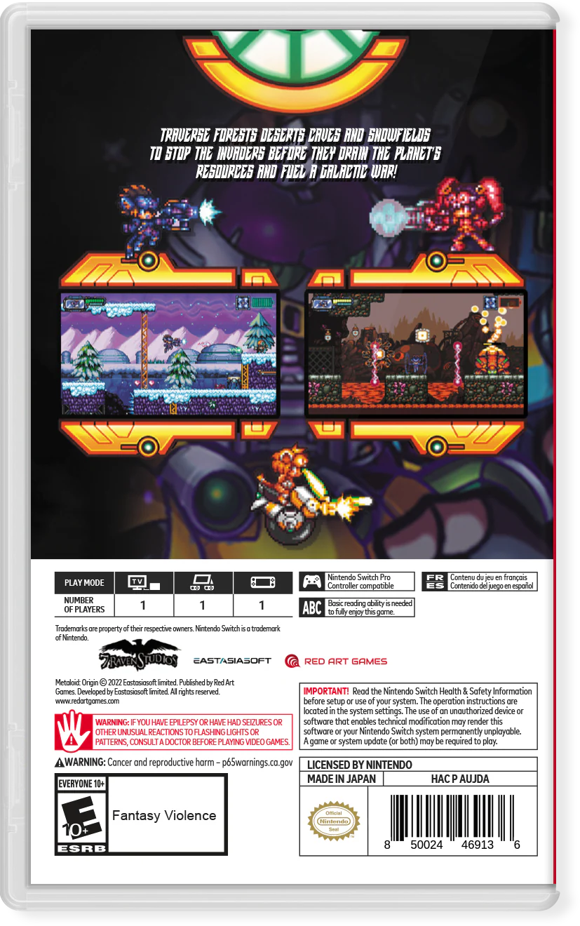 Metaloid: Origin - Nintendo Switch [VGP ESRB EXCLUSIVE] - Image 2