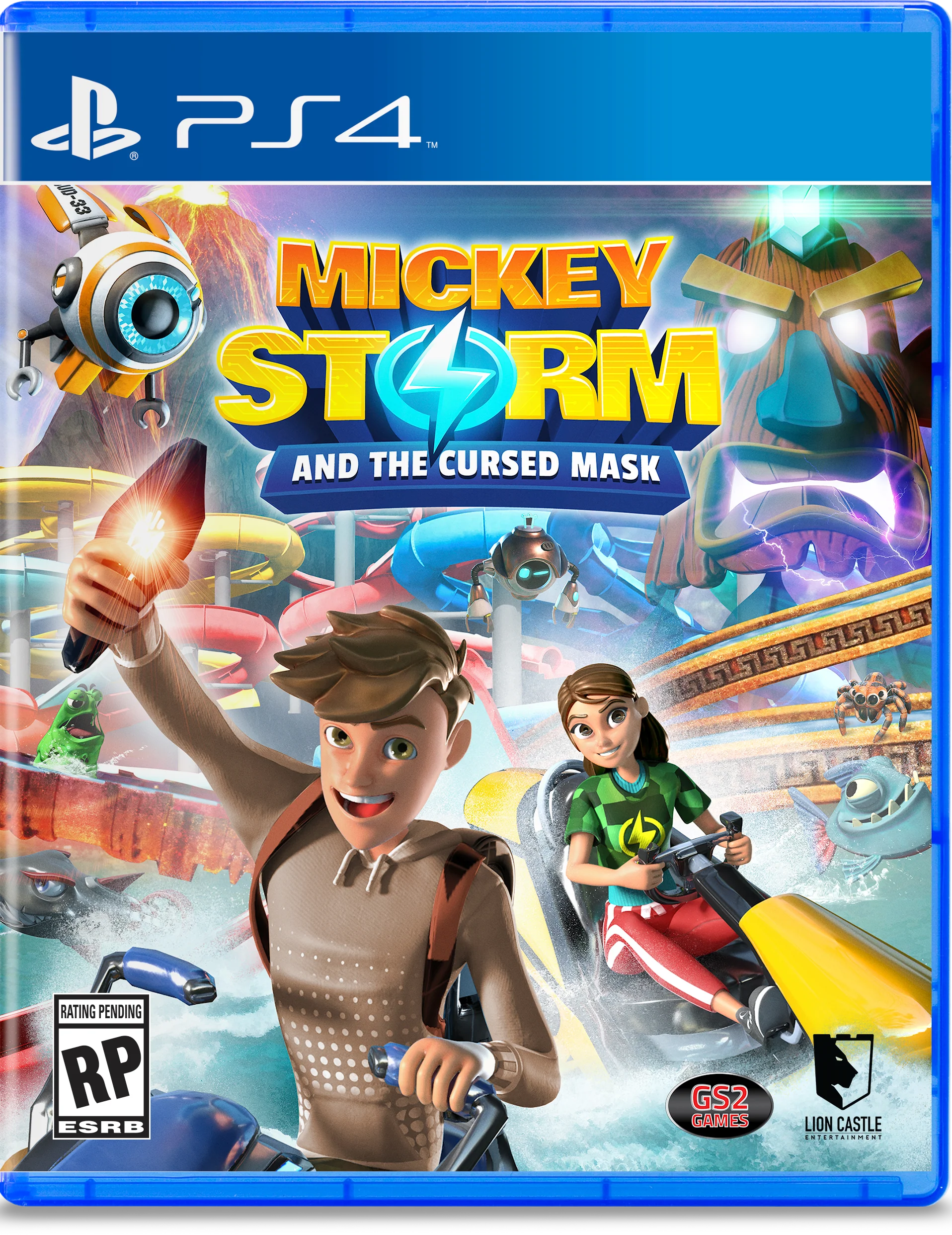 MICKEY STORM AND THE CURSED MASK - PS4