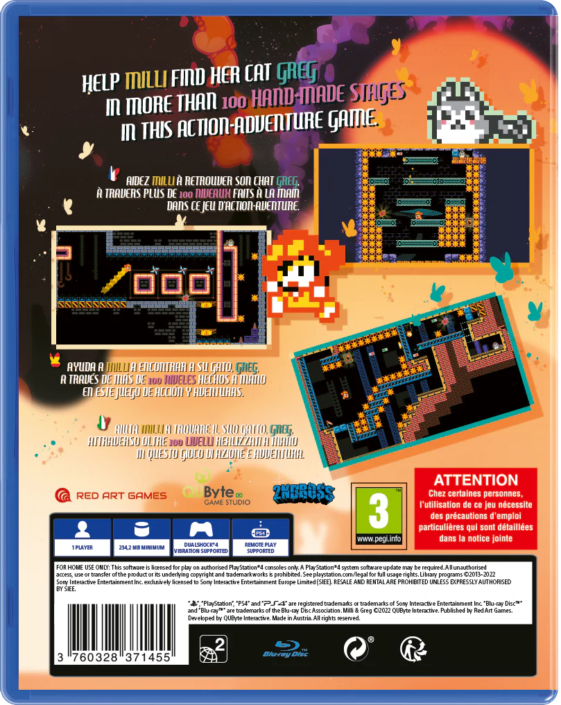 MILLI & GREG - PS4 [RED ART GAMES] - Image 2