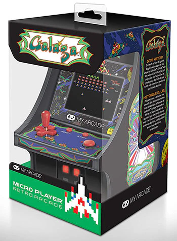 My Arcade Micro Player 6" Collectable Retro Arcade Machine - Galaga