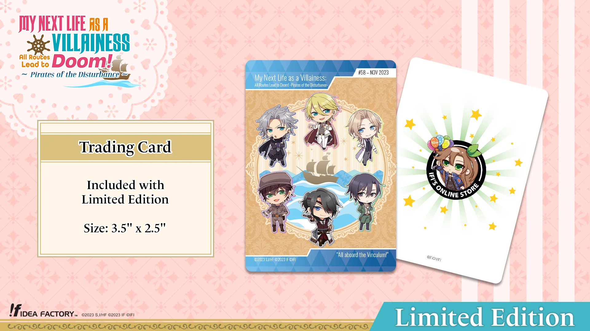 My Next Life as a Villainess: All Routes Lead to Doom! -Pirates of the Disturbance [LIMITED EDITION] - SWITCH - Image 8