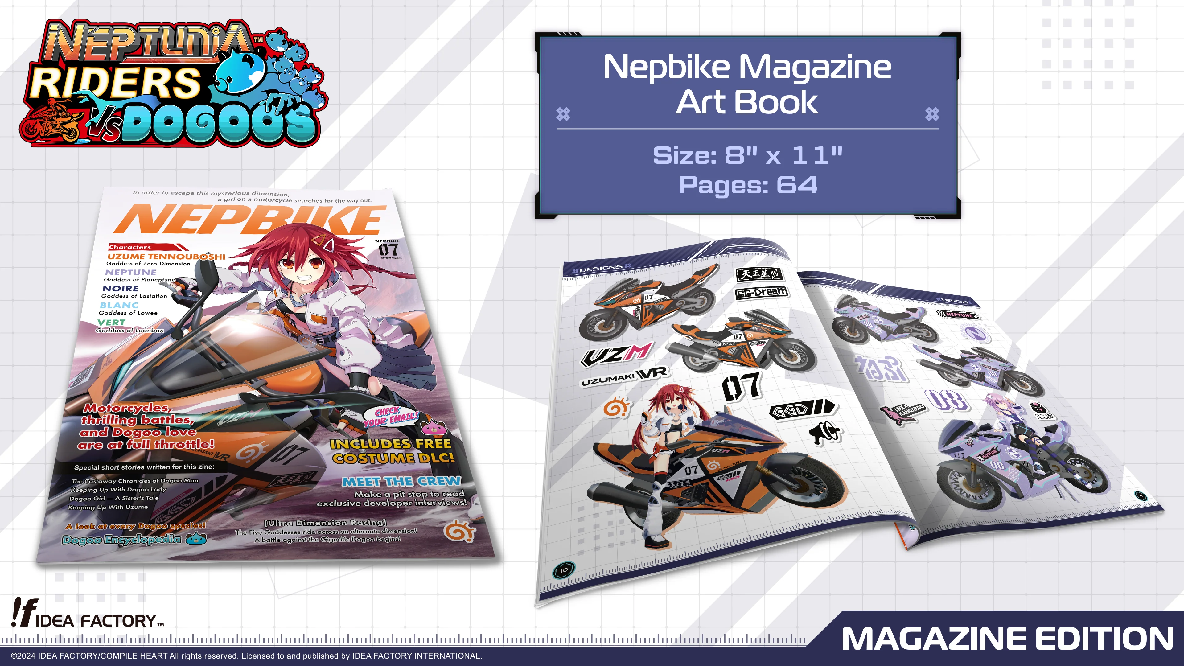 Neptunia Riders VS Dogoos [Magazine Edition] - Nintendo Switch - Image 7