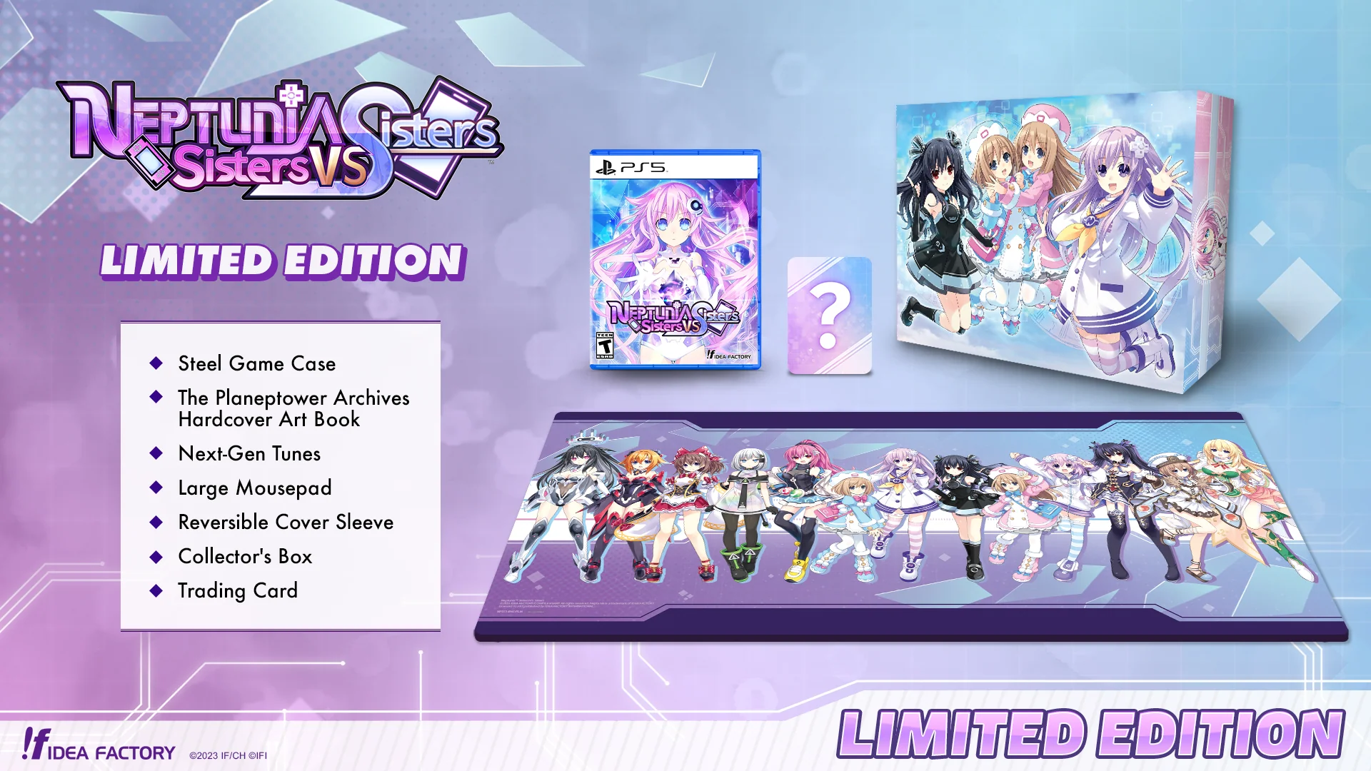 Neptunia : Sisters VS Sisters Limited Edition - PlayStation 5 - Image 2