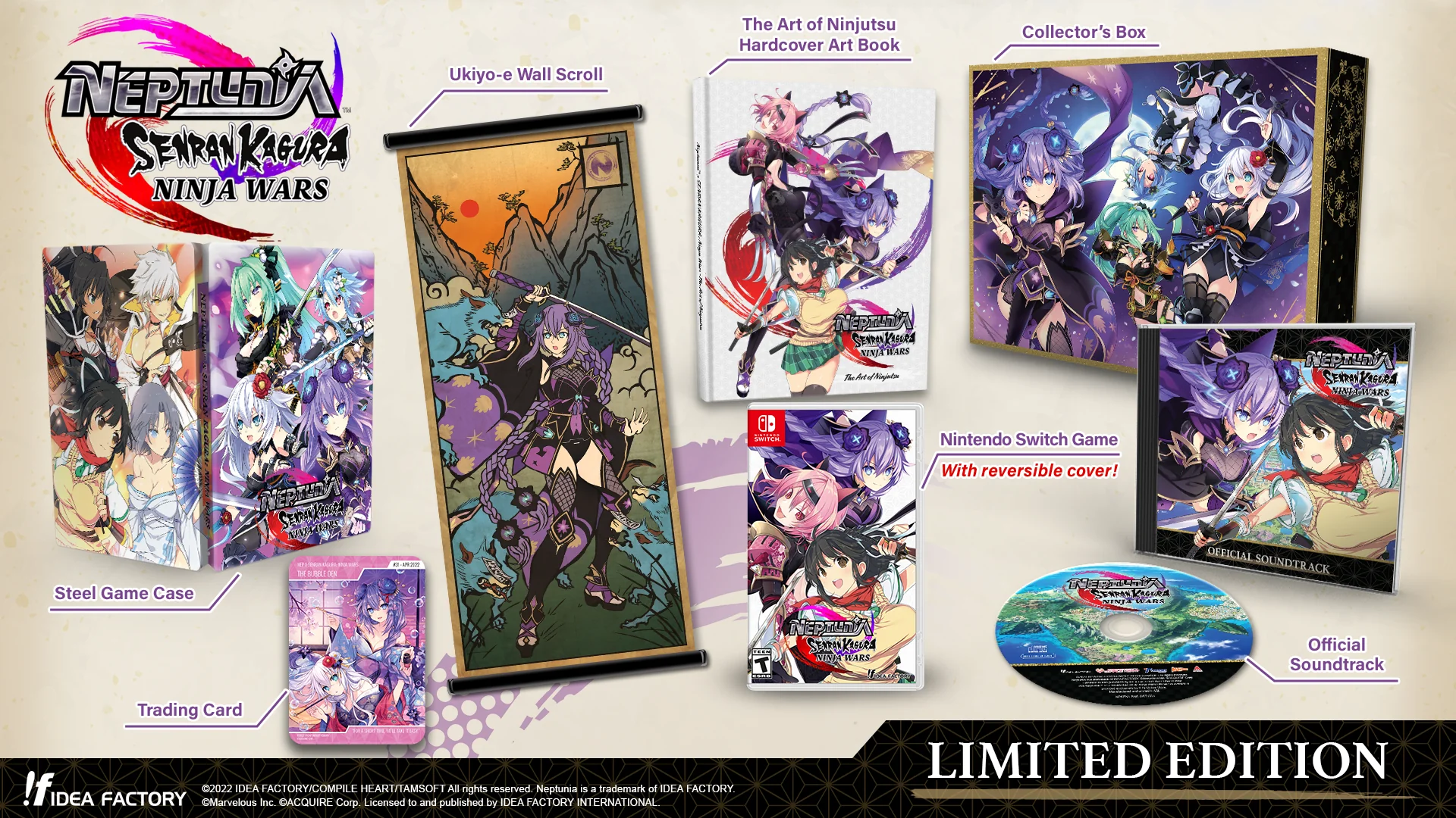 Neptunia x SENRAN KAGURA: Ninja Wars [LIMITED EDITION] - SWITCH