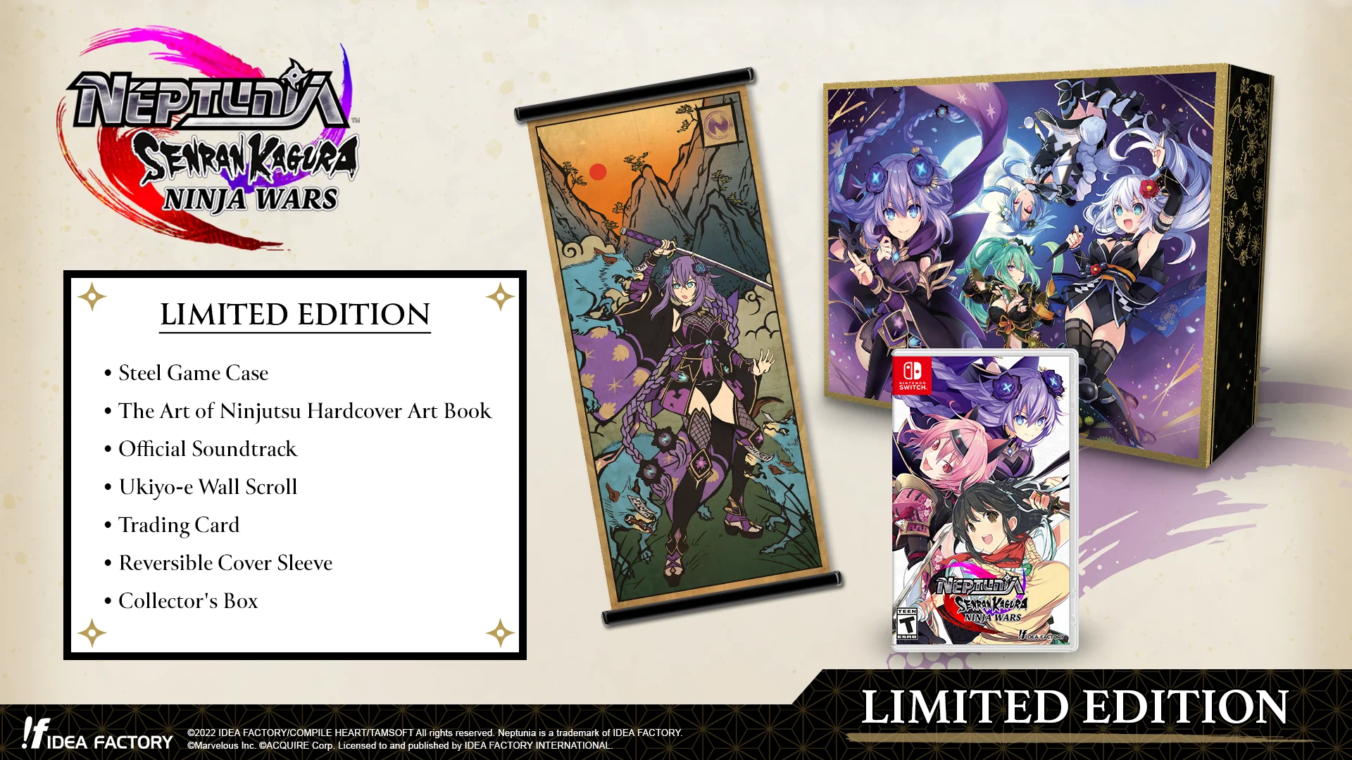 Neptunia x SENRAN KAGURA: Ninja Wars [LIMITED EDITION] - SWITCH - Image 2