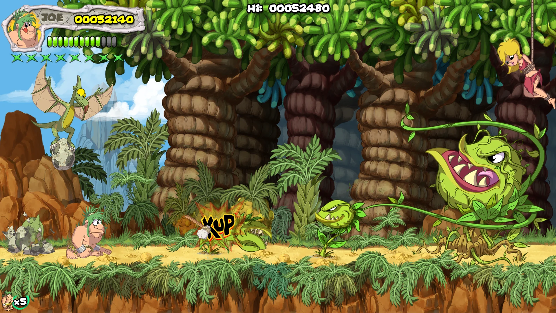New Joe & Mac Caveman Ninja T-Rex Edition - Nintendo Switch - Image 3
