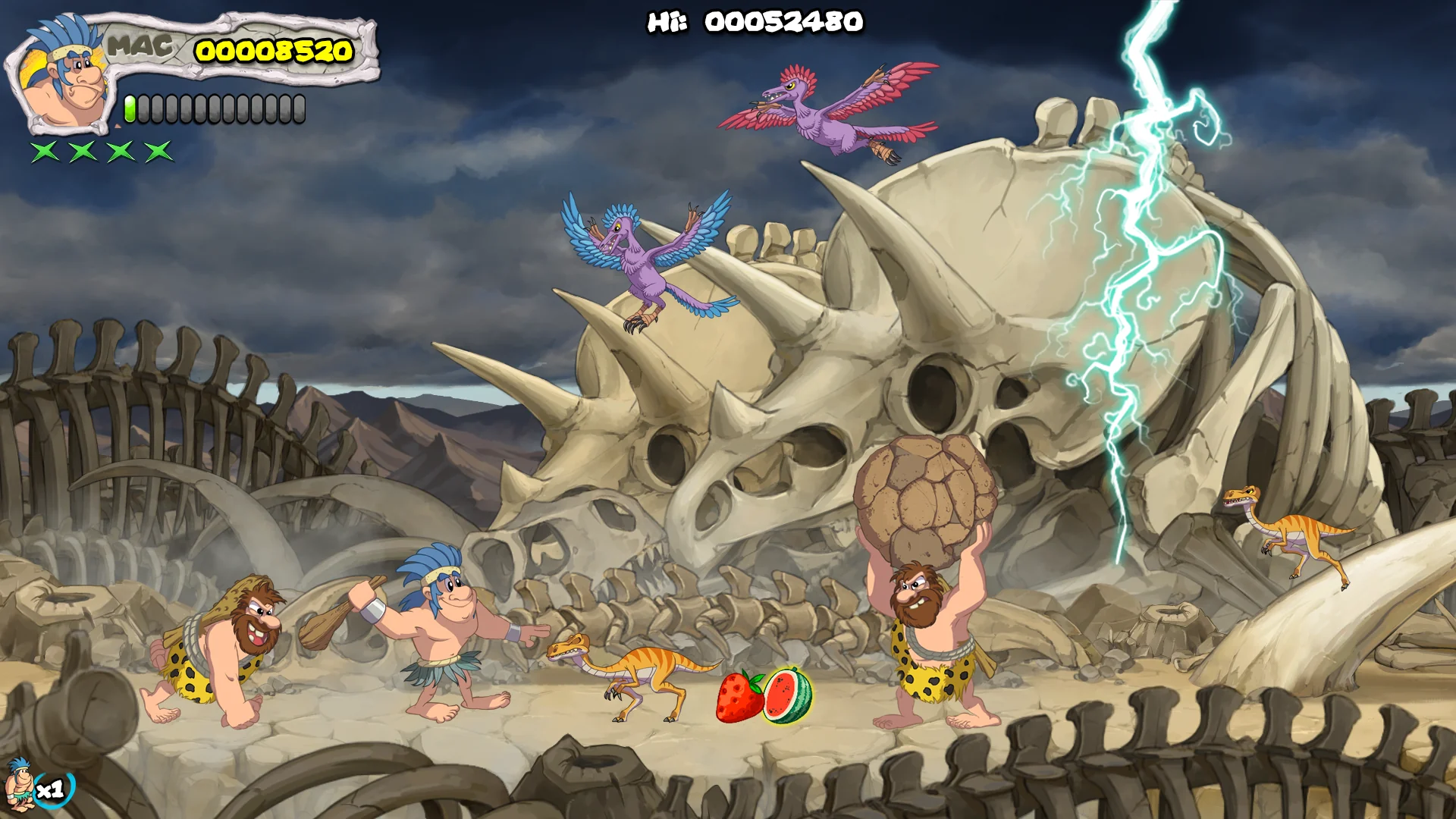 NEW JOE & MAC CAVEMAN NINJA T-REX EDITION - PS4 - Image 6