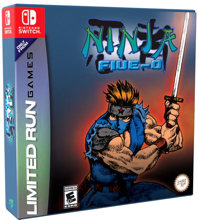 Ninja Five-O Collector's Edition [Limited Run Games #246] - Nintendo Switch