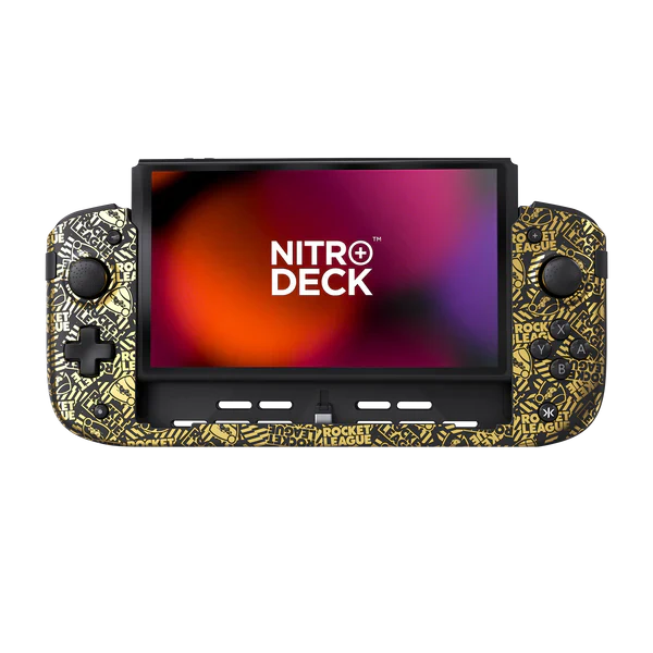 CRKD Nitro Deck+ Rocket League Gold Edition with Carry Case - Nintendo Switch - Image 4
