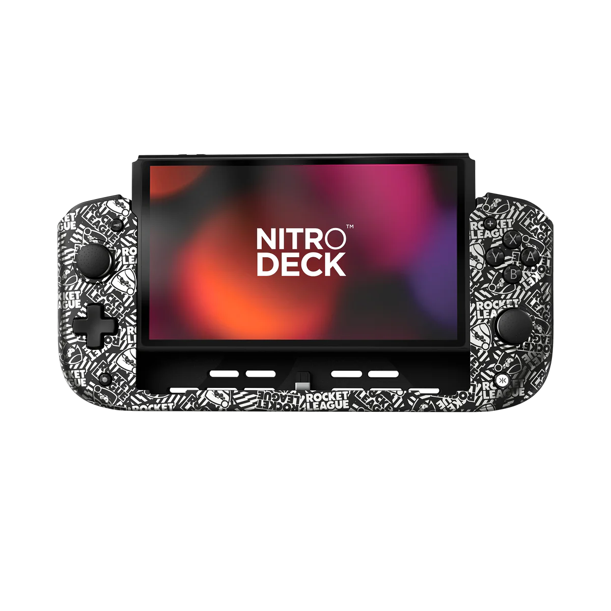 CRKD Nitro Deck Rocket League Silver Edition - Nintendo Switch