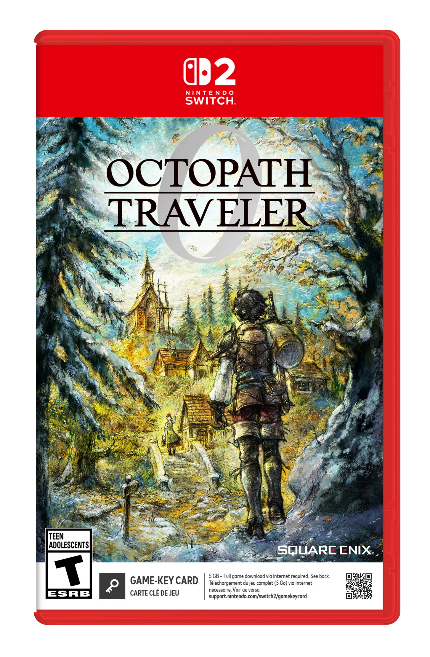 OCTOPATH TRAVELER 0 [Game-Key Card] - Nintendo Switch 2 [Backorder ETA within the Sale Promotion]