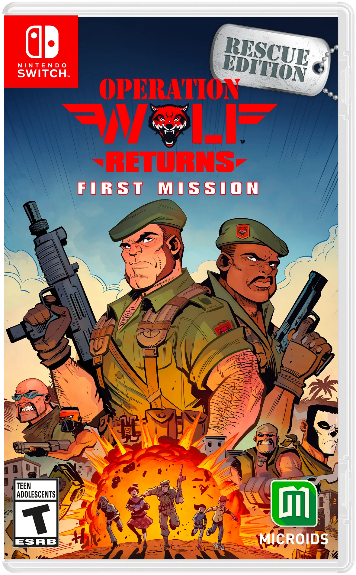 Operation Wolf Returns: First Mission - Rescue Edition - SWITCH