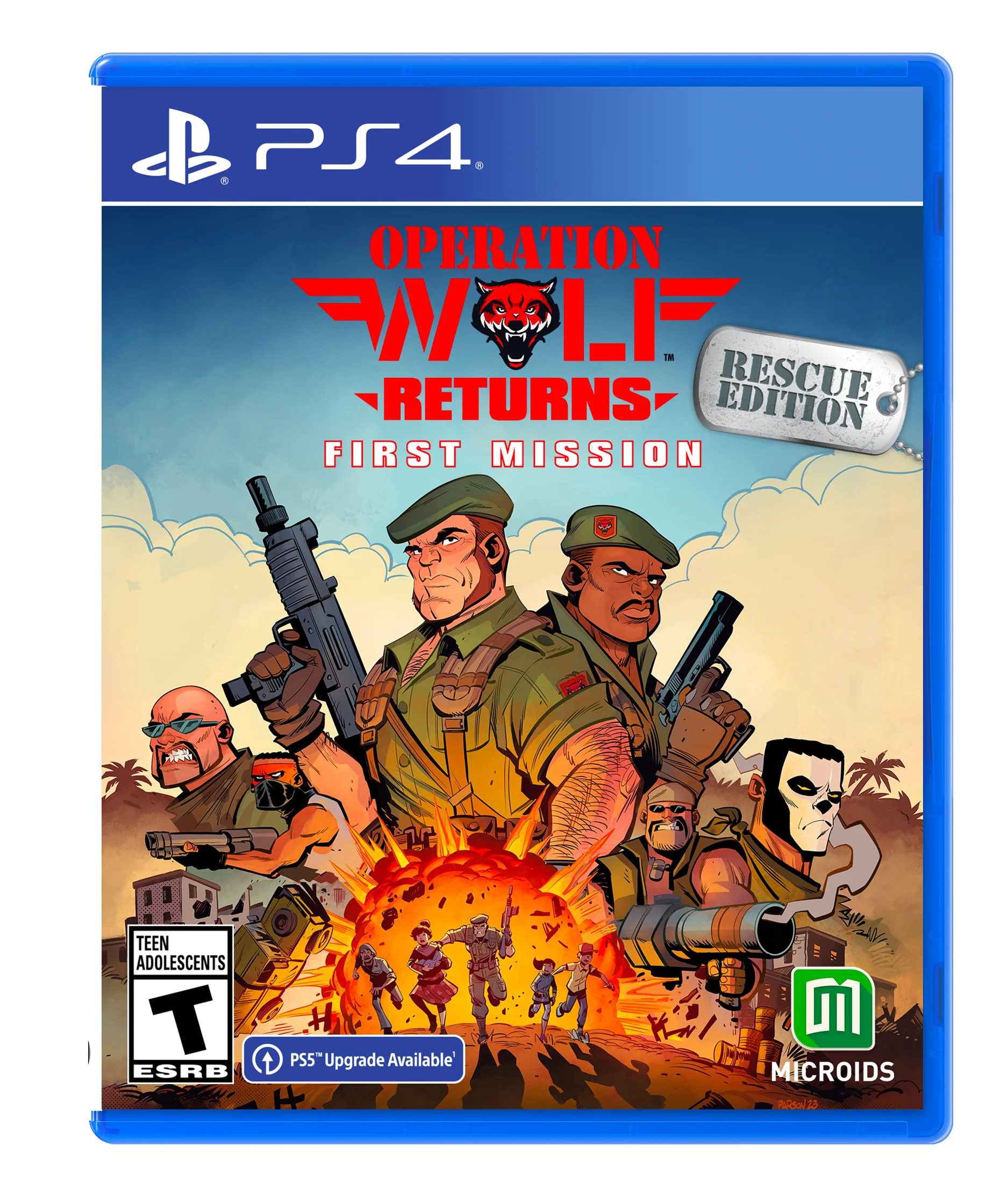 Operation Wolf Returns: First Mission - Rescue Edition - PS4
