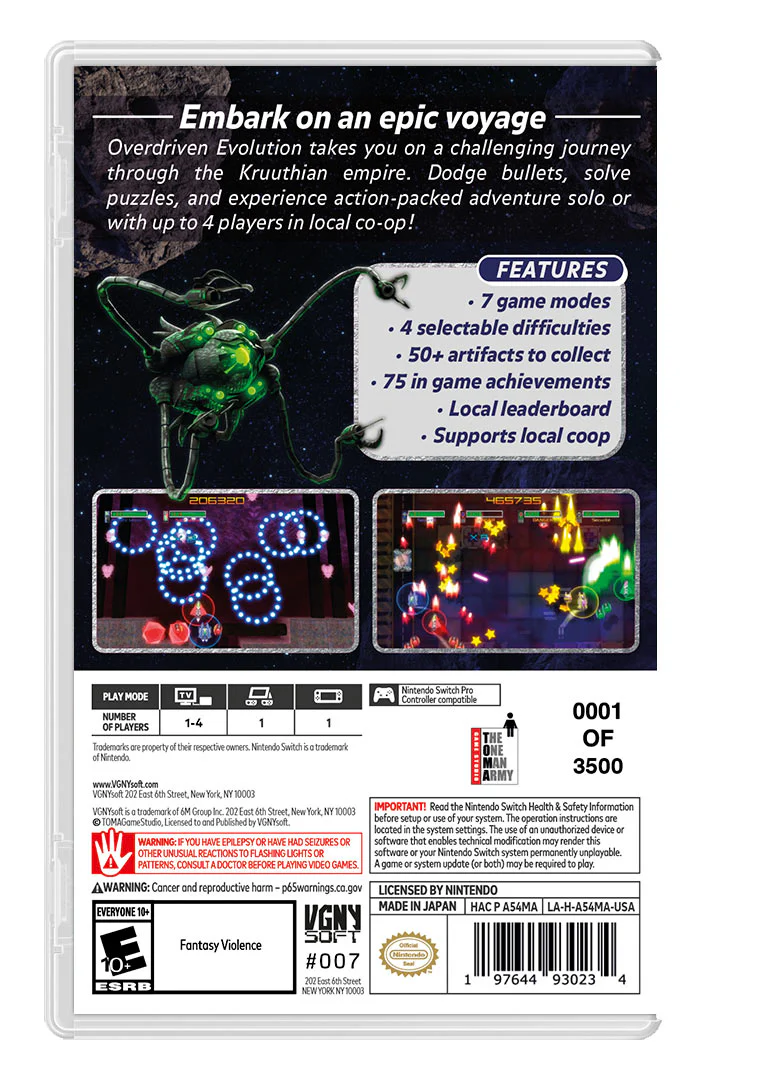 Overdriven Evolution [ELITE EDITION] - SWITCH [VGNY SOFT] - Image 2