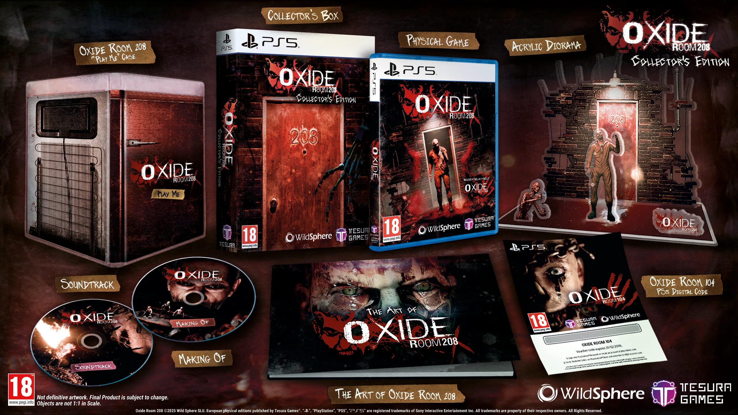 OXIDE Room 208 [Collector's Edition] [EU Import] - Playstation (Free Shipping) - Image 2