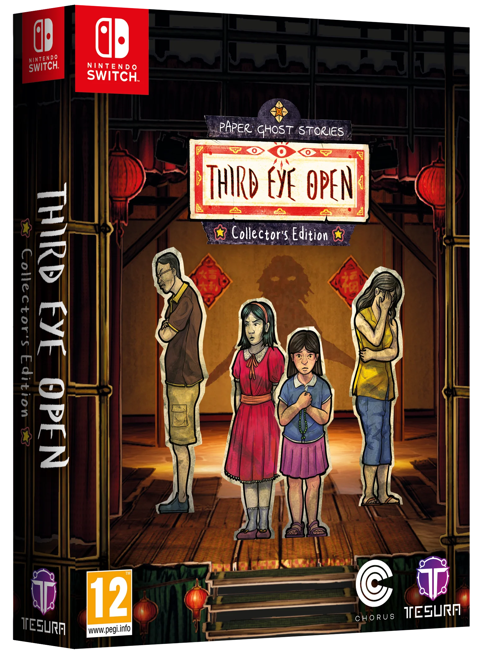 Paper Ghost Stories: Third Eye Open [Collector's Edition] [EU Import] - Nintendo Switch (FREE SHIPPING)