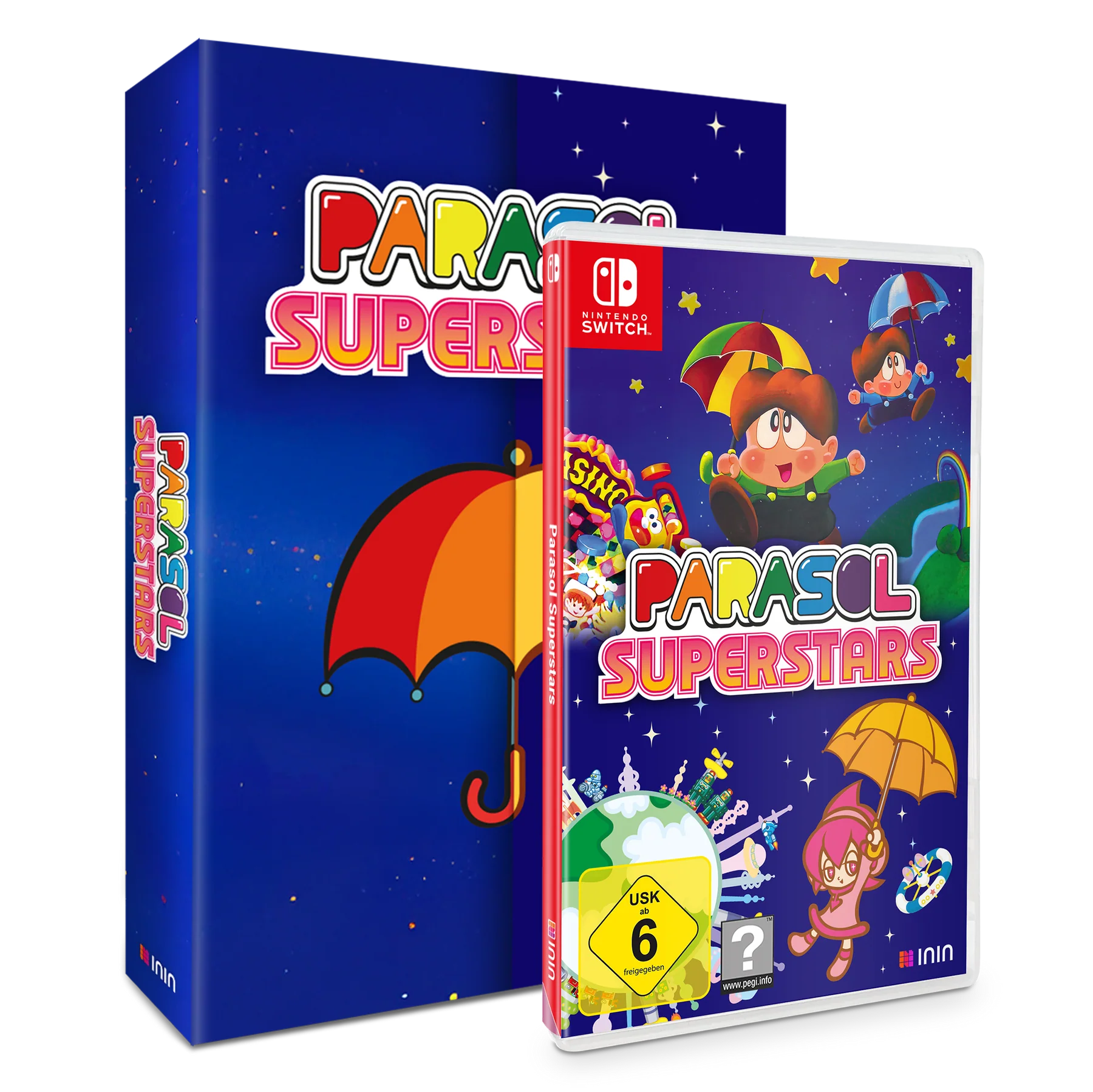 Parasol Superstars - Special Limited Edition (EU Import) - Nintendo Switch (PRE-ORDER)