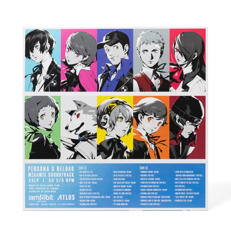 Persona 3 Reload Megamix Vinyl Soundtrack - Vinyl - Image 3