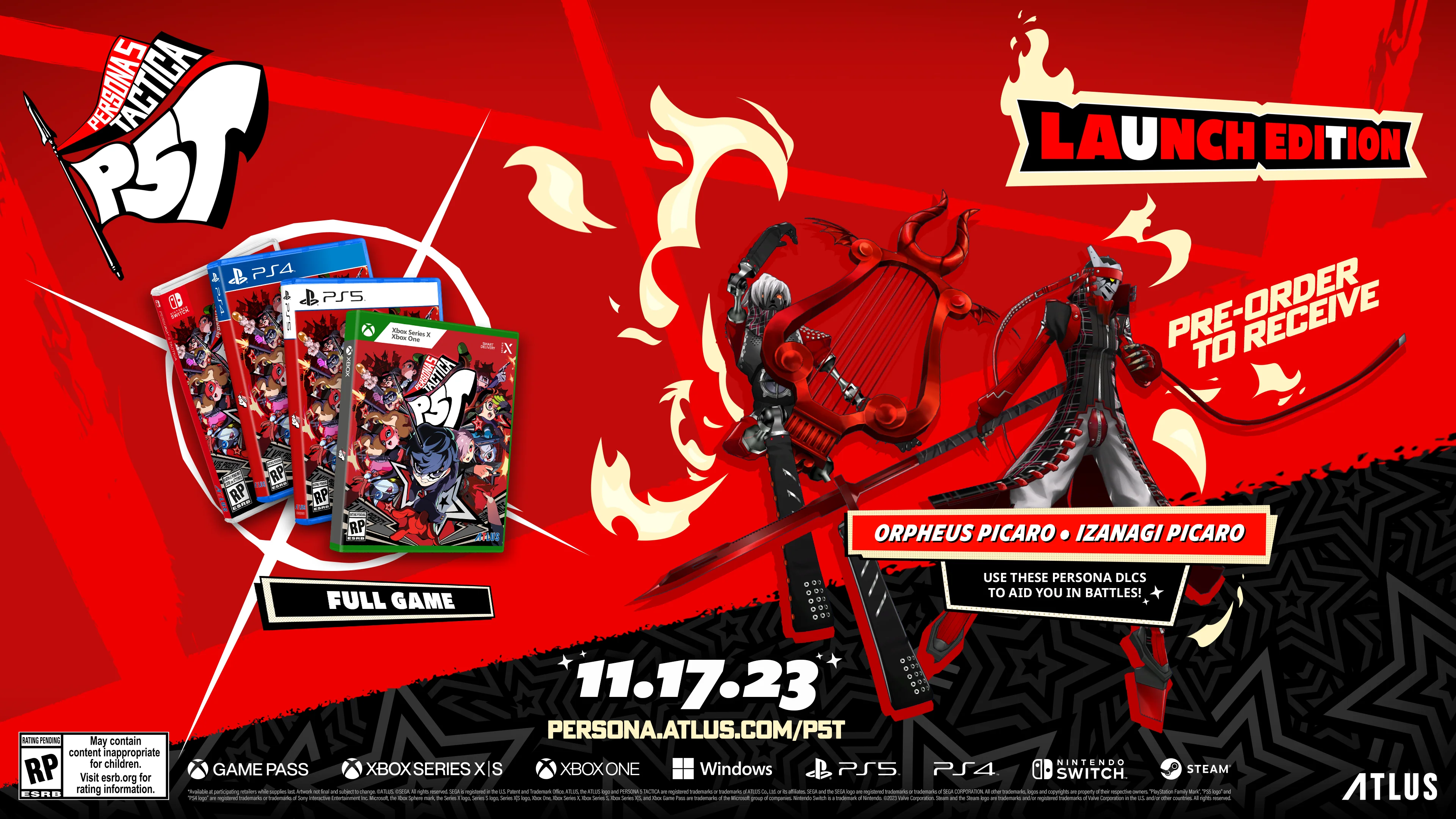 Persona 5 Tactica - PlayStation 4 - Image 2