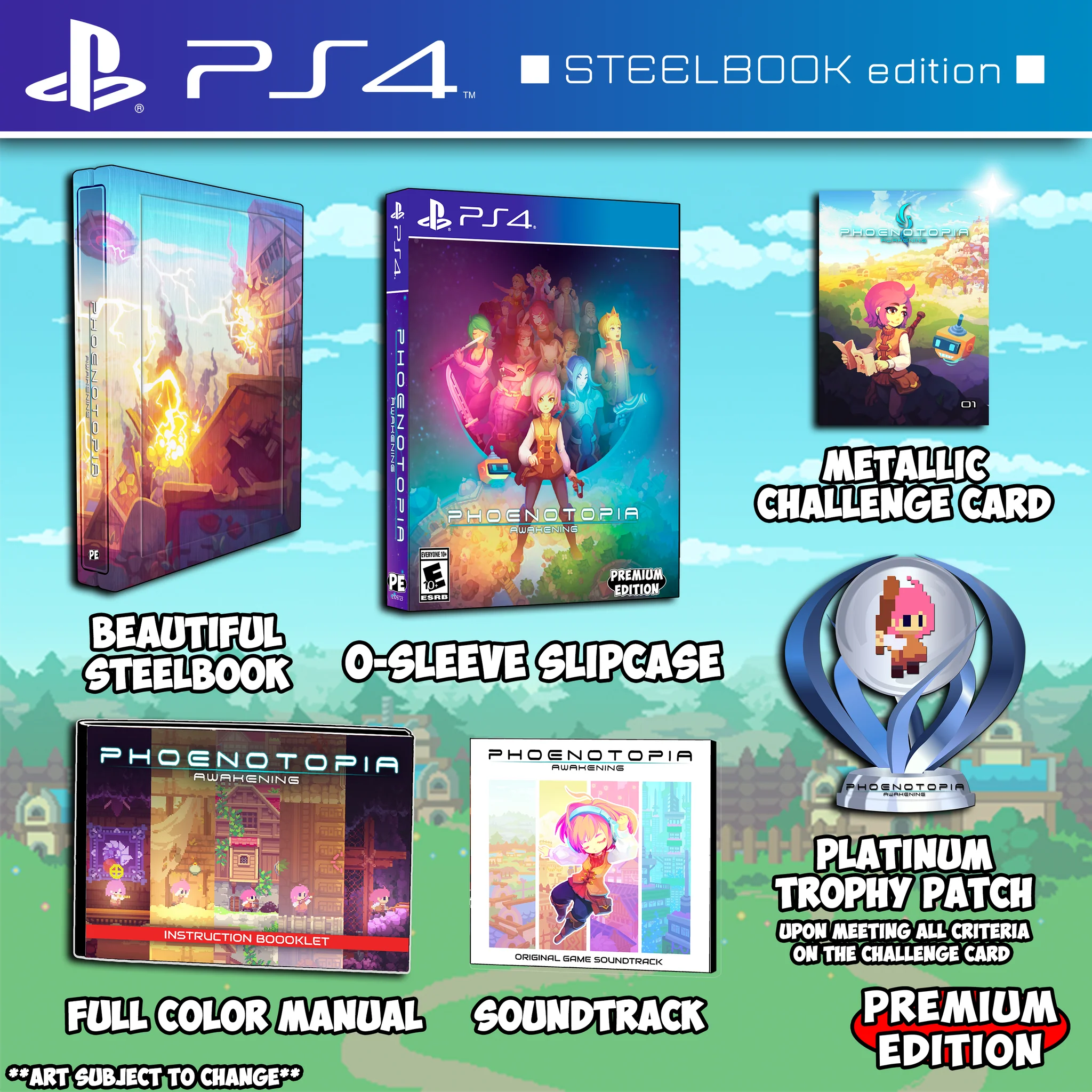 PHOENOTOPIA AWAKENING - PS4 STEELBOOK EDITION & SOUNDTRACK [PREMIUM EDITION GAMES] (PRE-ORDER)