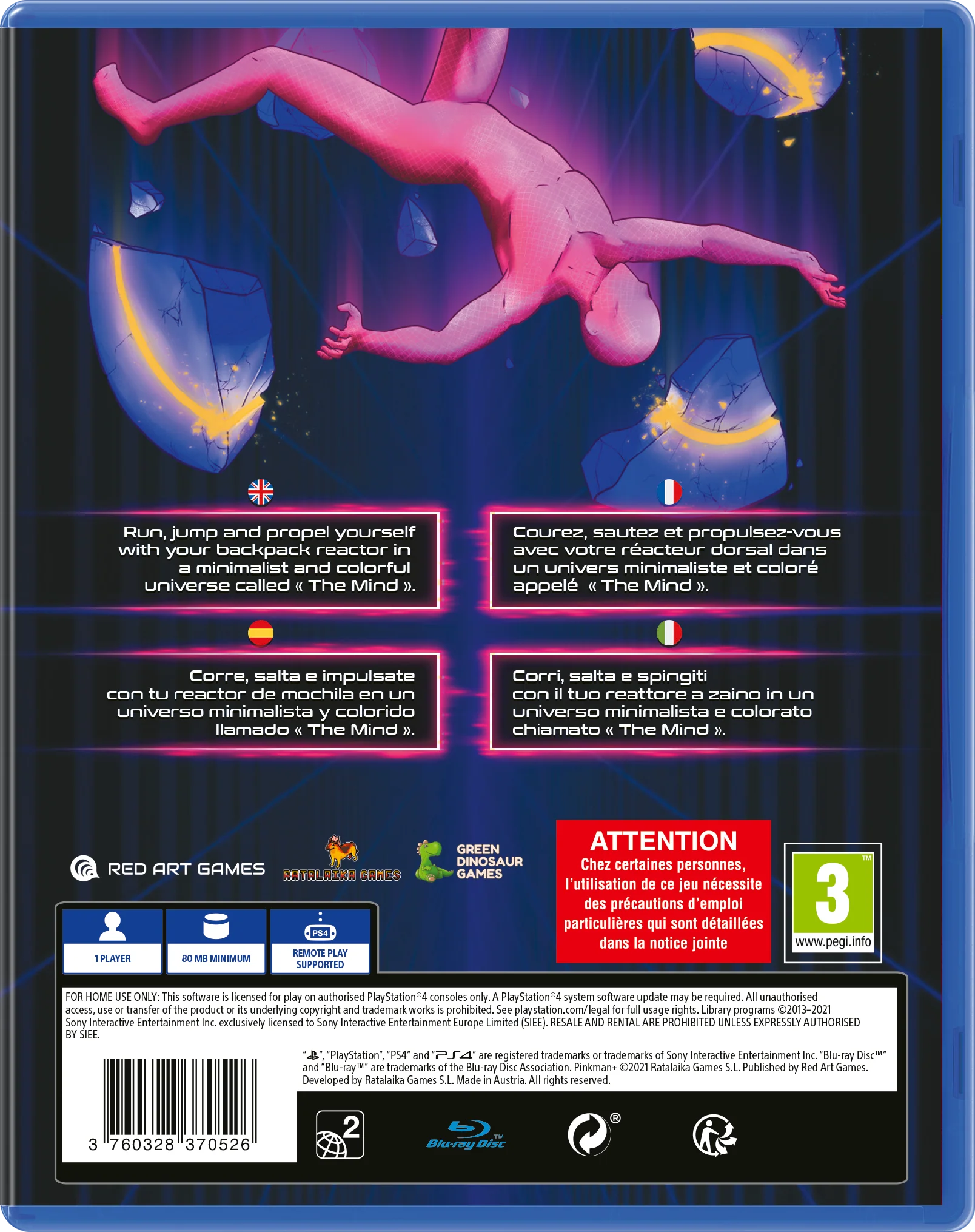 Pinkman+ - PlayStation 4 [Red Art Games] - Image 4