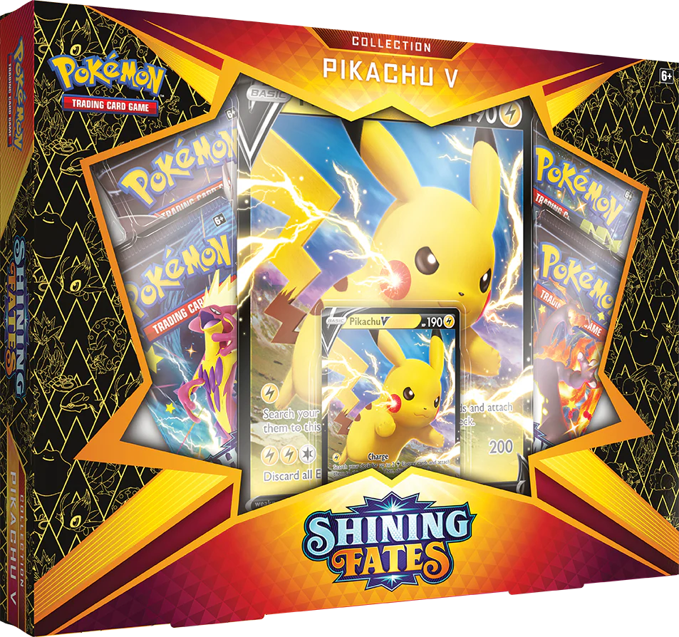 [POKEMON TCG] SHINING FATES - PIKACHU V BOX