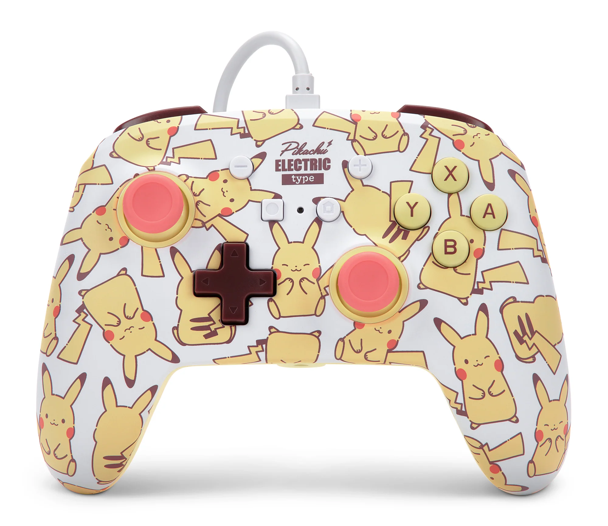 Power A Enhanced Wired Controller for Nintendo Switch – Pikachu Blush - SWITCH