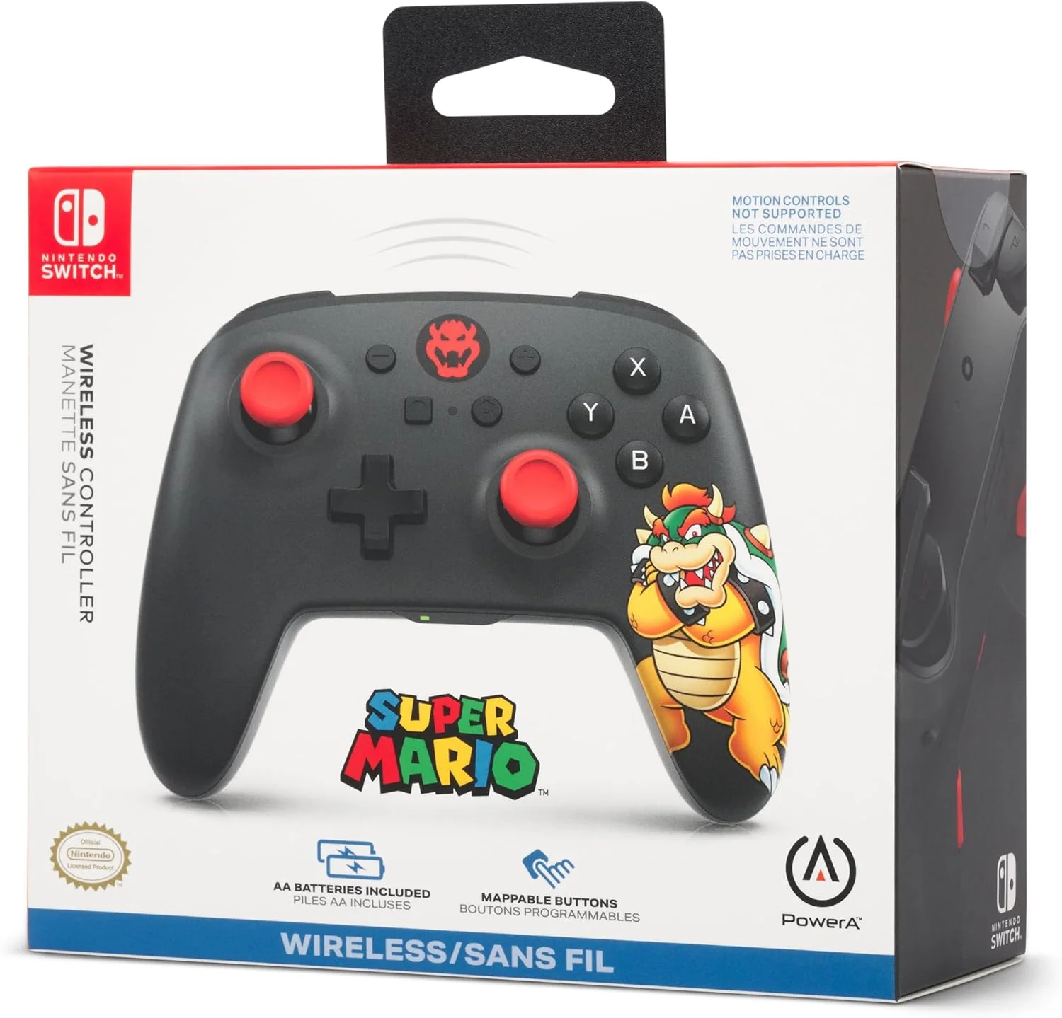 Power A Enhanced Wireless Controller Switch Bowser - Image 4