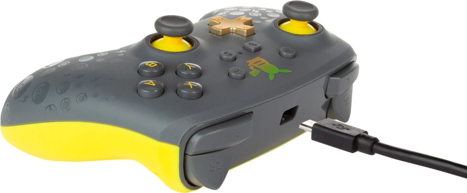 Power A - Enhanced Wired Controller Pokémon Pikachu Grey - Nintendo Switch - Image 9