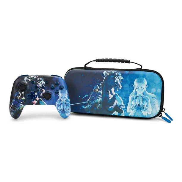 PowerA Enhanced Wireless Controller and Protection Case for Nintendo Switch – Midnight Ride - Image 2